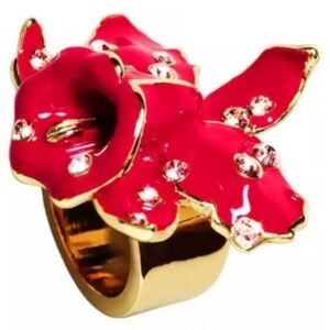 Versace for H&M floral ring